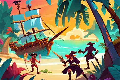 Yohoho! A Pirate's Adventure - Trò chơi giáo dục đầy say mê về lịch sử hải tặc và toán học!